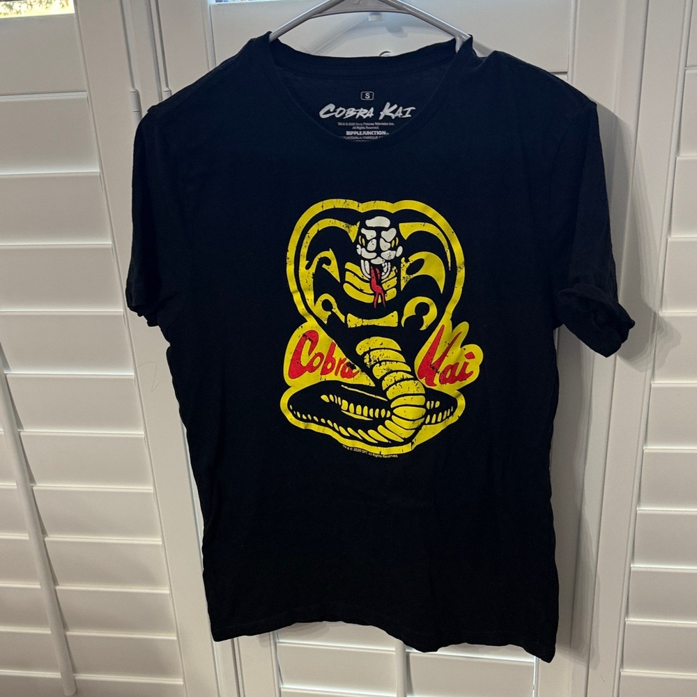 Cobra Kai Black Short Sleeve Tee